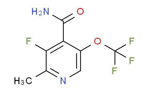 3-Fluoro-2-methyl-5-(trifluoromethoxy)pyridine-4-carboxamide