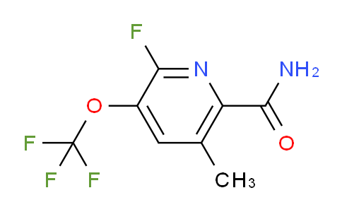 AM88428 | 1804738-55-3 | 2-Fluoro-5-methyl-3-(trifluoromethoxy)pyridine-6-carboxamide