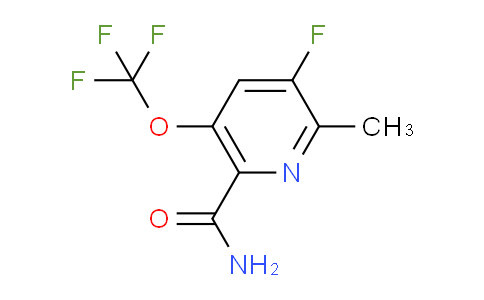 AM88435 | 1803939-34-5 | 3-Fluoro-2-methyl-5-(trifluoromethoxy)pyridine-6-carboxamide