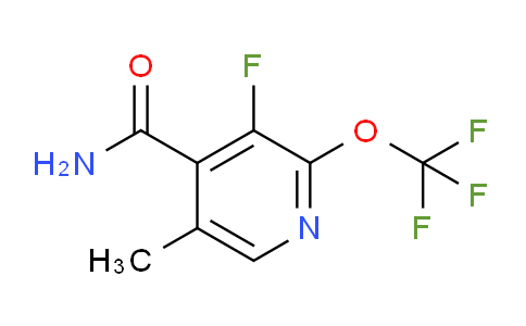 3-Fluoro-5-methyl-2-(trifluoromethoxy)pyridine-4-carboxamide