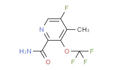 5-Fluoro-4-methyl-3-(trifluoromethoxy)pyridine-2-carboxamide