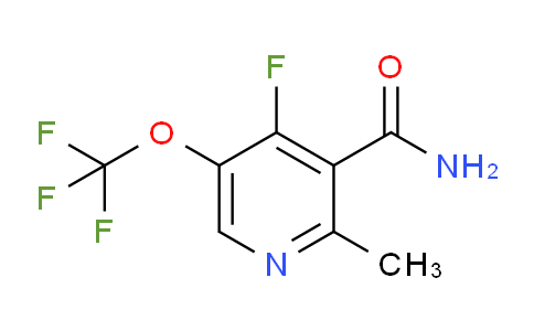 AM88447 | 1804787-76-5 | 4-Fluoro-2-methyl-5-(trifluoromethoxy)pyridine-3-carboxamide