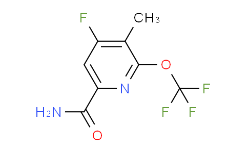AM88448 | 1804643-14-8 | 4-Fluoro-3-methyl-2-(trifluoromethoxy)pyridine-6-carboxamide