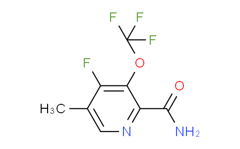 AM88449 | 1804317-65-4 | 4-Fluoro-5-methyl-3-(trifluoromethoxy)pyridine-2-carboxamide