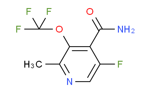 AM88456 | 1804335-20-3 | 5-Fluoro-2-methyl-3-(trifluoromethoxy)pyridine-4-carboxamide
