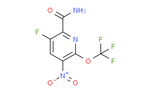 3-Fluoro-5-nitro-6-(trifluoromethoxy)pyridine-2-carboxamide