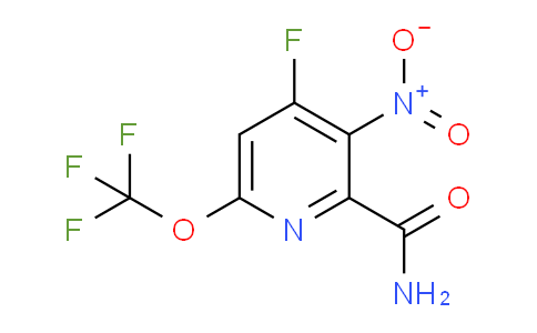 AM88481 | 1804342-30-0 | 4-Fluoro-3-nitro-6-(trifluoromethoxy)pyridine-2-carboxamide