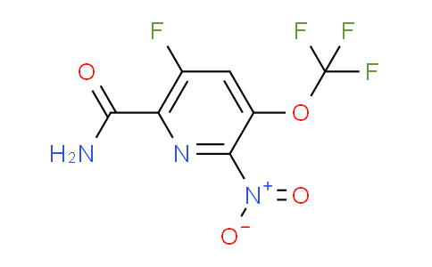 AM88487 | 1804754-16-2 | 5-Fluoro-2-nitro-3-(trifluoromethoxy)pyridine-6-carboxamide