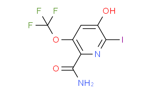 AM88512 | 1804829-46-6 | 3-Hydroxy-2-iodo-5-(trifluoromethoxy)pyridine-6-carboxamide