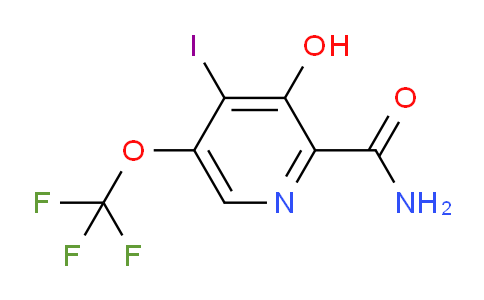 AM88516 | 1804315-96-5 | 3-Hydroxy-4-iodo-5-(trifluoromethoxy)pyridine-2-carboxamide