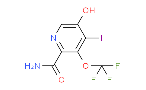 5-Hydroxy-4-iodo-3-(trifluoromethoxy)pyridine-2-carboxamide