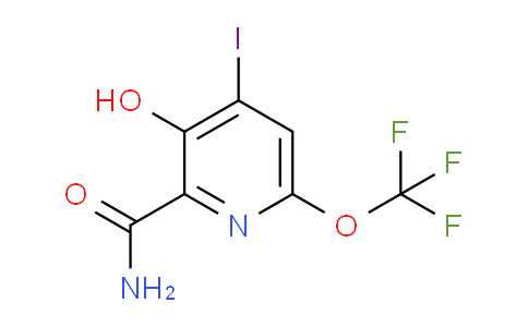 AM88518 | 1806731-68-9 | 3-Hydroxy-4-iodo-6-(trifluoromethoxy)pyridine-2-carboxamide