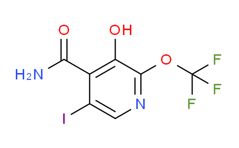 3-Hydroxy-5-iodo-2-(trifluoromethoxy)pyridine-4-carboxamide