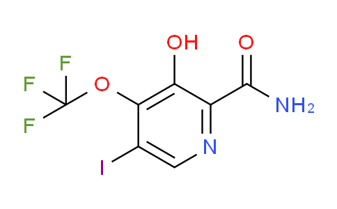 3-Hydroxy-5-iodo-4-(trifluoromethoxy)pyridine-2-carboxamide