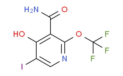 4-Hydroxy-5-iodo-2-(trifluoromethoxy)pyridine-3-carboxamide