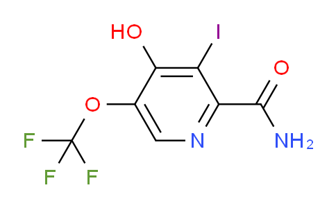 AM88535 | 1804746-47-1 | 4-Hydroxy-3-iodo-5-(trifluoromethoxy)pyridine-2-carboxamide