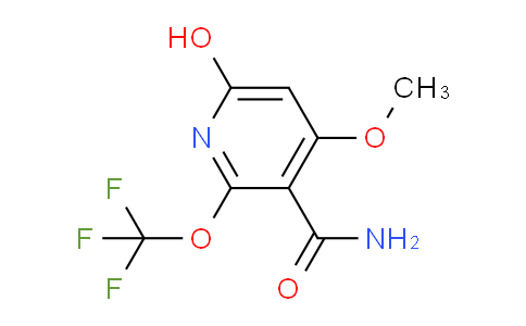 AM88546 | 1804626-05-8 | 6-Hydroxy-4-methoxy-2-(trifluoromethoxy)pyridine-3-carboxamide