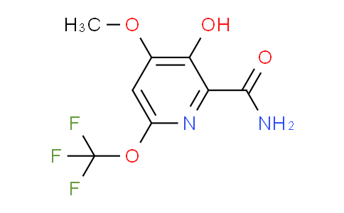 AM88562 | 1804315-47-6 | 3-Hydroxy-4-methoxy-6-(trifluoromethoxy)pyridine-2-carboxamide