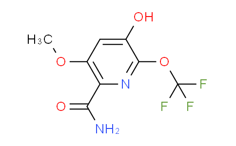 AM88566 | 1806186-10-6 | 3-Hydroxy-5-methoxy-2-(trifluoromethoxy)pyridine-6-carboxamide