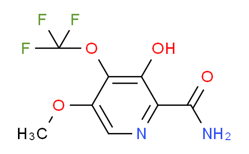 AM88569 | 1804434-25-0 | 3-Hydroxy-5-methoxy-4-(trifluoromethoxy)pyridine-2-carboxamide