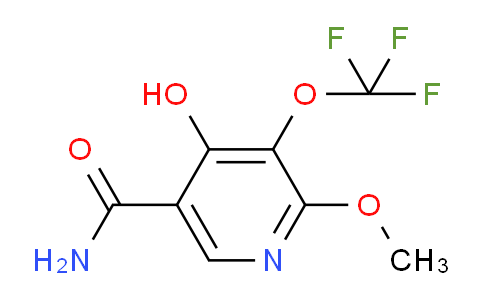 AM88571 | 1804315-52-3 | 4-Hydroxy-2-methoxy-3-(trifluoromethoxy)pyridine-5-carboxamide