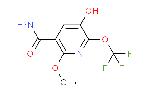 AM88586 | 1805994-95-9 | 3-Hydroxy-6-methoxy-2-(trifluoromethoxy)pyridine-5-carboxamide