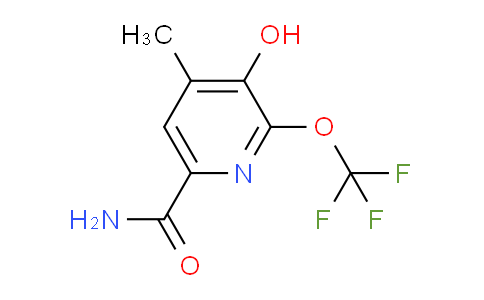 AM88598 | 1806000-21-4 | 3-Hydroxy-4-methyl-2-(trifluoromethoxy)pyridine-6-carboxamide