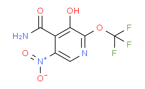 3-Hydroxy-5-nitro-2-(trifluoromethoxy)pyridine-4-carboxamide