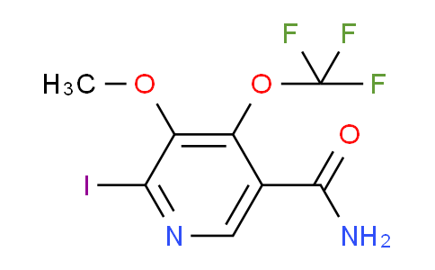 AM88648 | 1806730-72-2 | 2-Iodo-3-methoxy-4-(trifluoromethoxy)pyridine-5-carboxamide