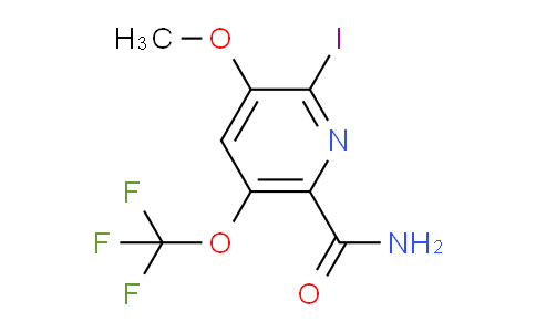 AM88653 | 1804357-86-5 | 2-Iodo-3-methoxy-5-(trifluoromethoxy)pyridine-6-carboxamide