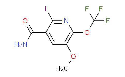 AM88664 | 1804362-72-8 | 2-Iodo-5-methoxy-6-(trifluoromethoxy)pyridine-3-carboxamide