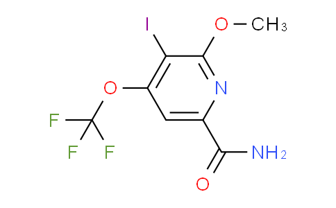 AM88667 | 1804647-88-8 | 3-Iodo-2-methoxy-4-(trifluoromethoxy)pyridine-6-carboxamide