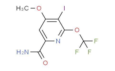 AM88669 | 1804346-43-7 | 3-Iodo-4-methoxy-2-(trifluoromethoxy)pyridine-6-carboxamide