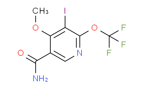 AM88670 | 1804362-85-3 | 3-Iodo-4-methoxy-2-(trifluoromethoxy)pyridine-5-carboxamide