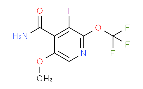 AM88672 | 1805933-90-7 | 3-Iodo-5-methoxy-2-(trifluoromethoxy)pyridine-4-carboxamide