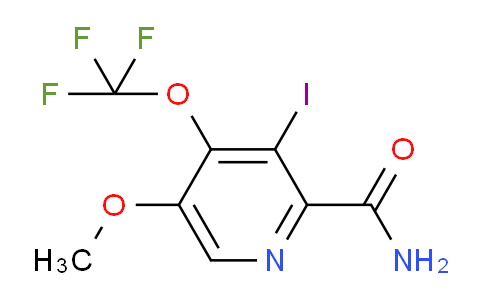 AM88673 | 1803963-38-3 | 3-Iodo-5-methoxy-4-(trifluoromethoxy)pyridine-2-carboxamide