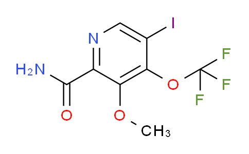 AM88675 | 1804362-92-2 | 5-Iodo-3-methoxy-4-(trifluoromethoxy)pyridine-2-carboxamide