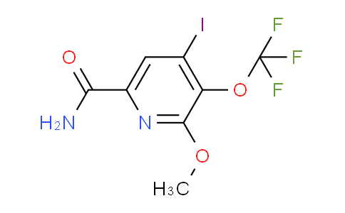 AM88681 | 1805933-93-0 | 4-Iodo-2-methoxy-3-(trifluoromethoxy)pyridine-6-carboxamide