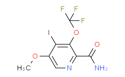 AM88686 | 1804346-51-7 | 4-Iodo-5-methoxy-3-(trifluoromethoxy)pyridine-2-carboxamide
