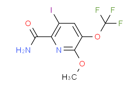 AM88688 | 1806170-63-7 | 5-Iodo-2-methoxy-3-(trifluoromethoxy)pyridine-6-carboxamide