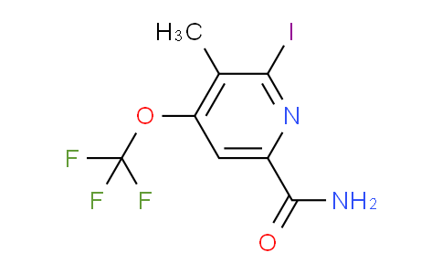 AM88691 | 1804777-47-6 | 2-Iodo-3-methyl-4-(trifluoromethoxy)pyridine-6-carboxamide