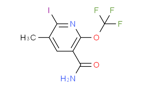 AM88693 | 1806191-84-3 | 2-Iodo-3-methyl-6-(trifluoromethoxy)pyridine-5-carboxamide