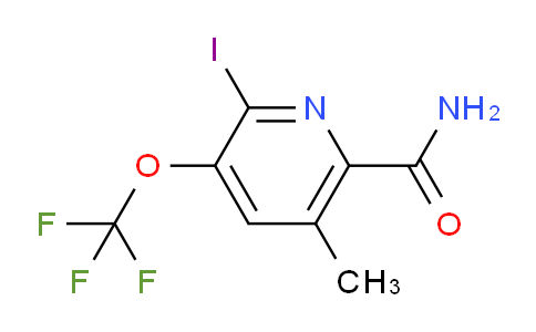 AM88700 | 1804348-18-2 | 2-Iodo-5-methyl-3-(trifluoromethoxy)pyridine-6-carboxamide