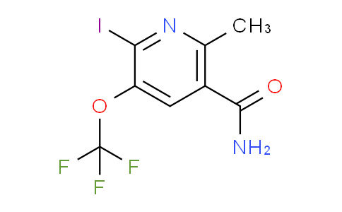 AM88702 | 1804830-08-7 | 2-Iodo-6-methyl-3-(trifluoromethoxy)pyridine-5-carboxamide