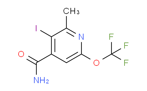 AM88709 | 1804482-49-2 | 3-Iodo-2-methyl-6-(trifluoromethoxy)pyridine-4-carboxamide