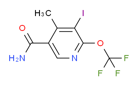 AM88710 | 1804348-30-8 | 3-Iodo-4-methyl-2-(trifluoromethoxy)pyridine-5-carboxamide