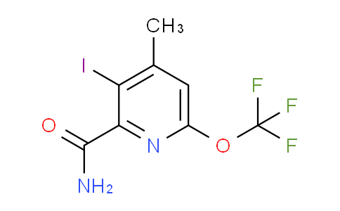 AM88713 | 1803966-82-6 | 3-Iodo-4-methyl-6-(trifluoromethoxy)pyridine-2-carboxamide
