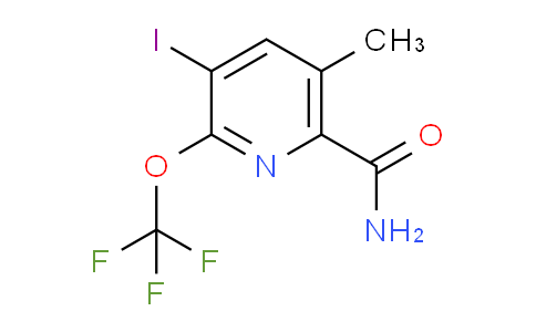 AM88714 | 1804348-41-1 | 3-Iodo-5-methyl-2-(trifluoromethoxy)pyridine-6-carboxamide
