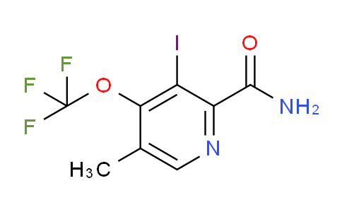 AM88717 | 1804830-40-7 | 3-Iodo-5-methyl-4-(trifluoromethoxy)pyridine-2-carboxamide
