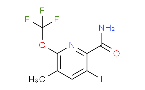 AM88719 | 1804348-51-3 | 3-Iodo-5-methyl-6-(trifluoromethoxy)pyridine-2-carboxamide